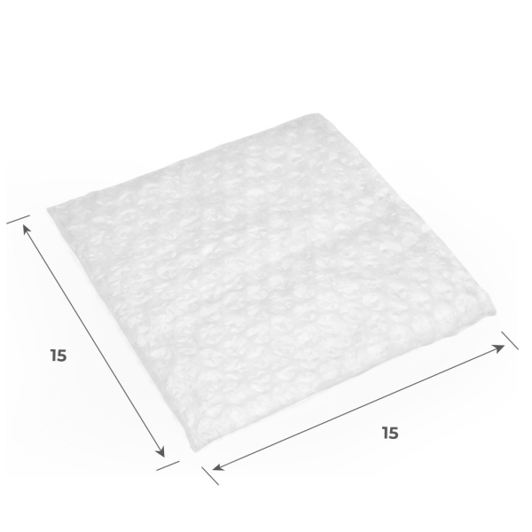 Пакет воздушно-пузырьковый 15х15 см, 3 слоя, плотность 60 — фото